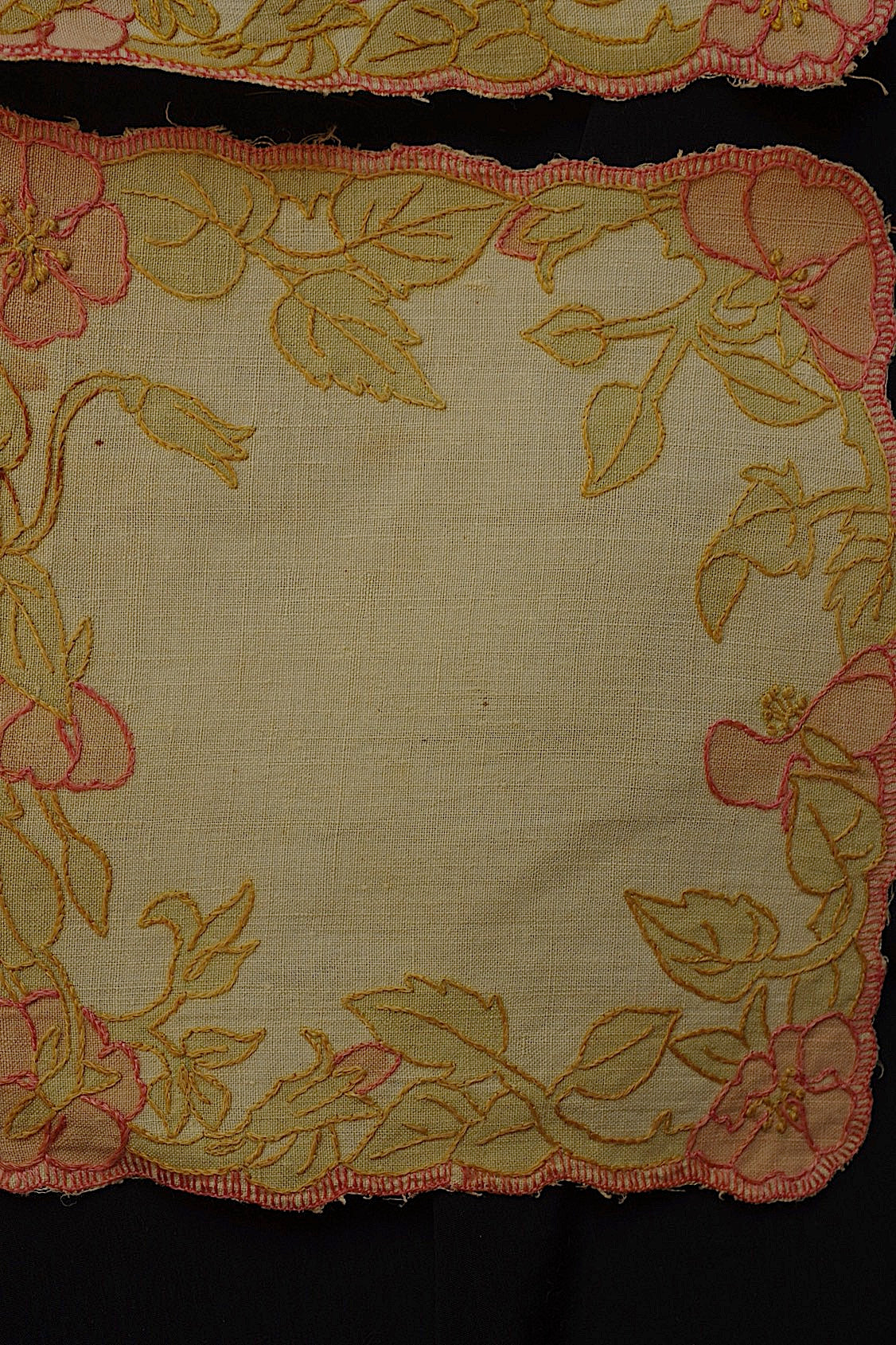 Antique dentelle dentelle ancienne nappe napperons