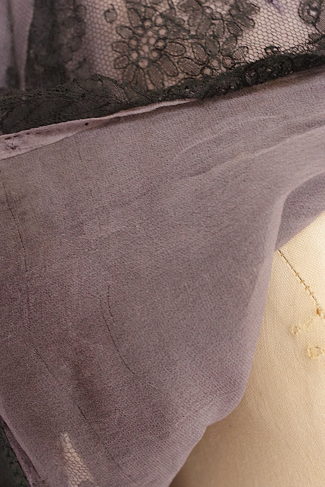 Vêtements anciens vêtement antique top3 noir