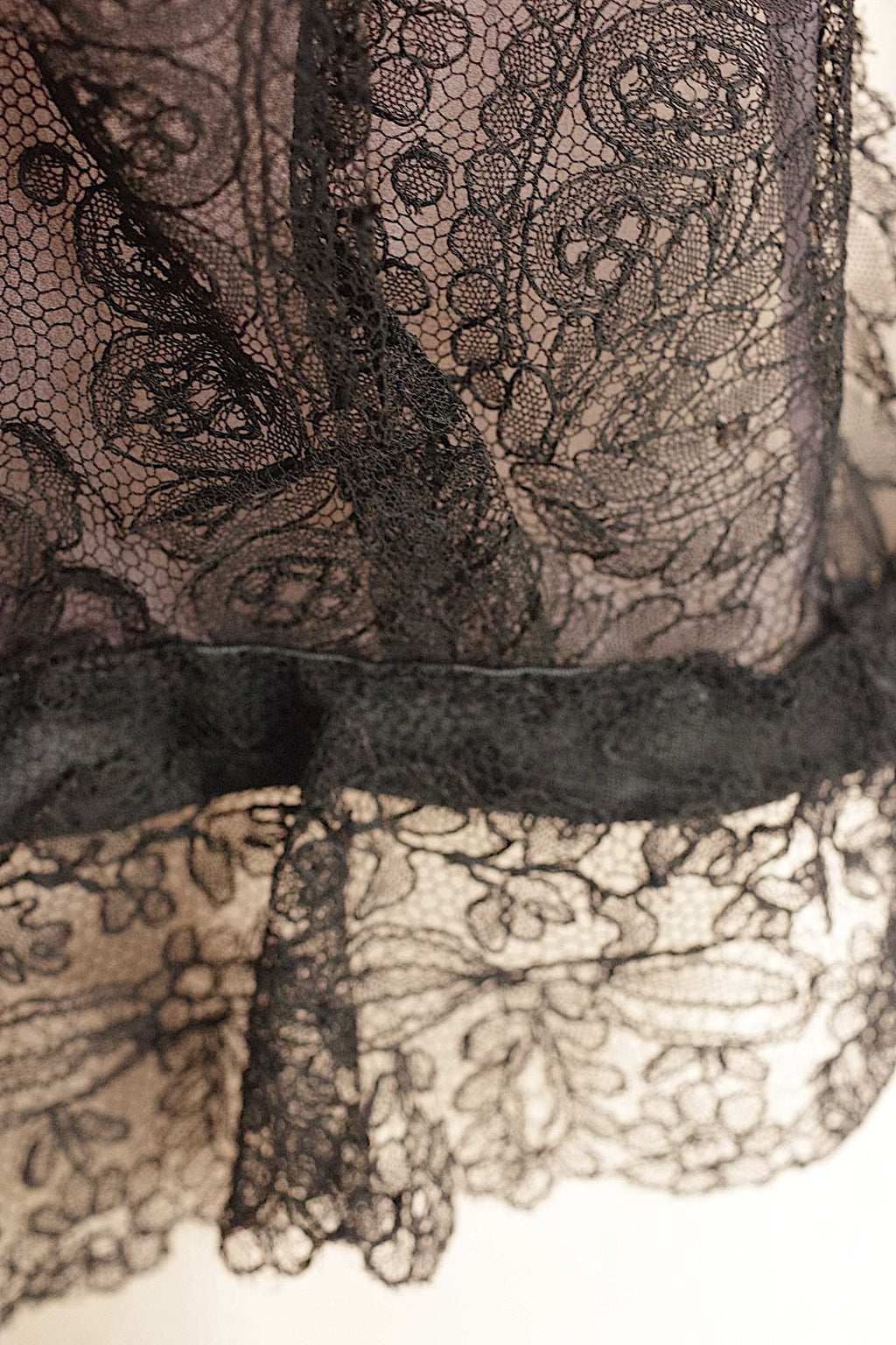 Vêtements anciens vêtement antique top3 noir