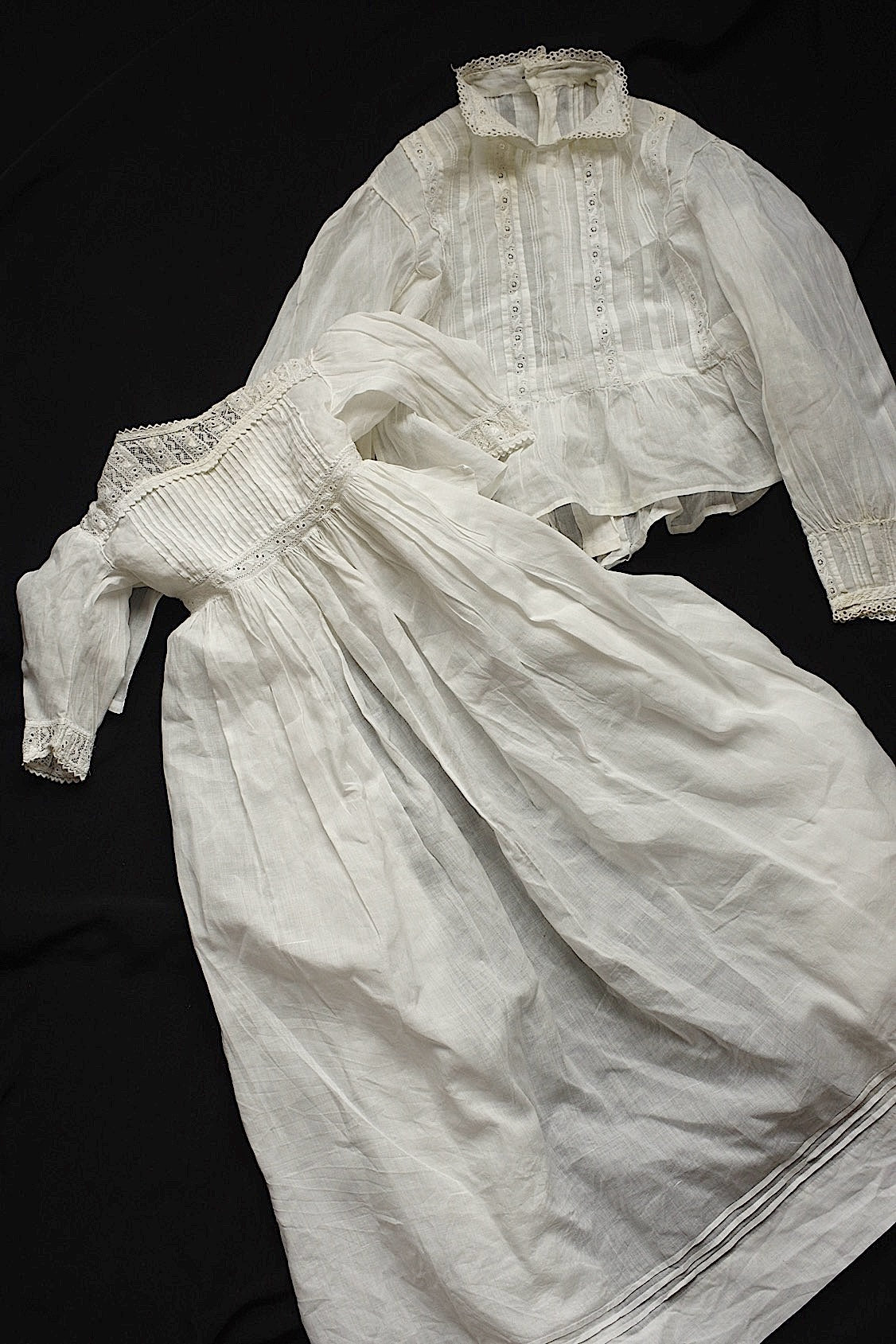 アンティーク子供服 vêtement d'enfant/antique kid's clothing - .FR