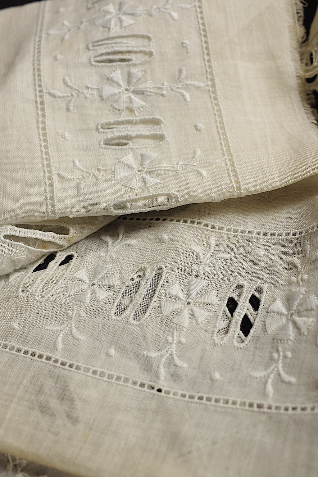 Antique lace dentelle ancienne (2 types)