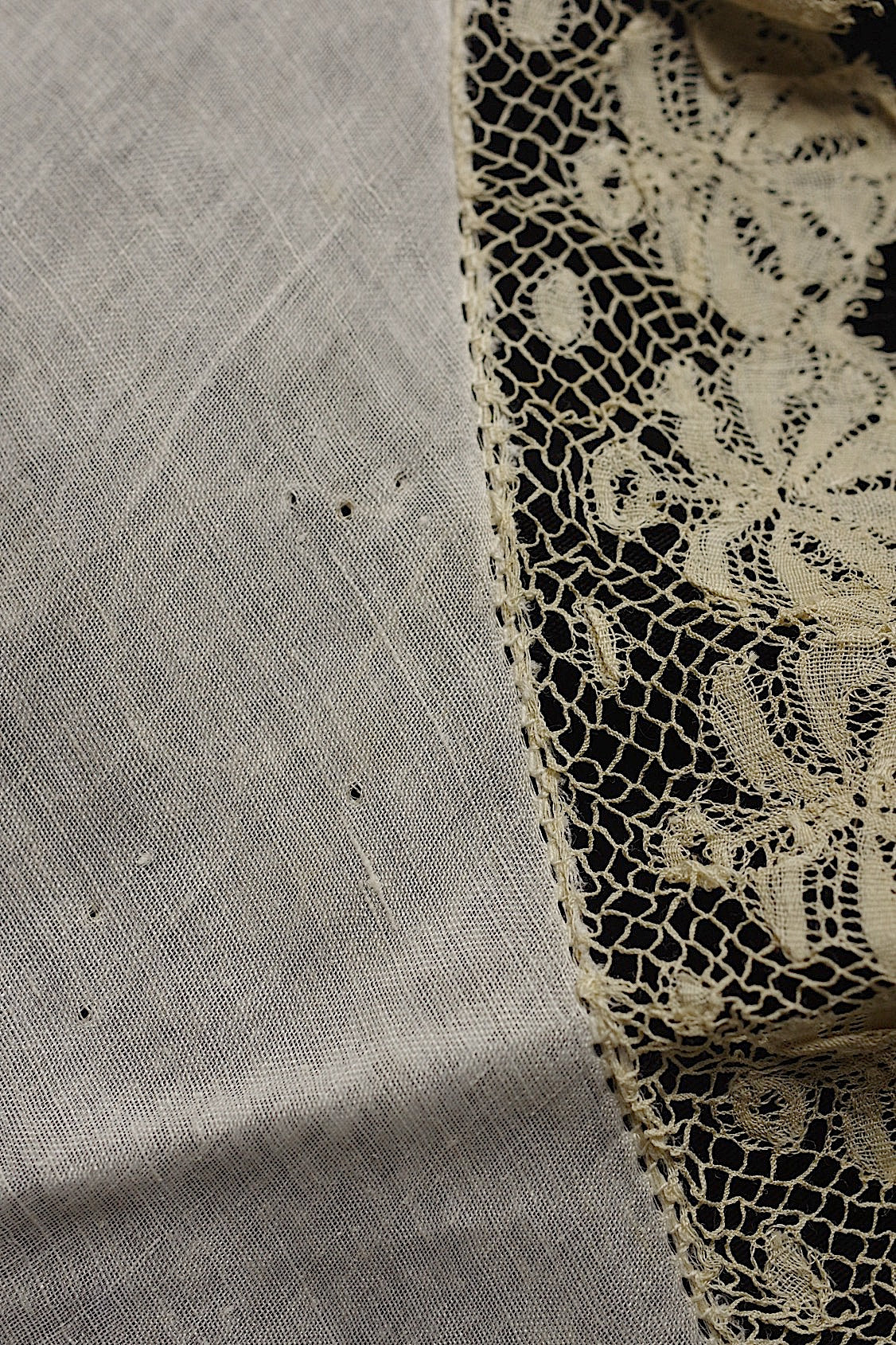 Col ancien dentelle dentelle ancienne