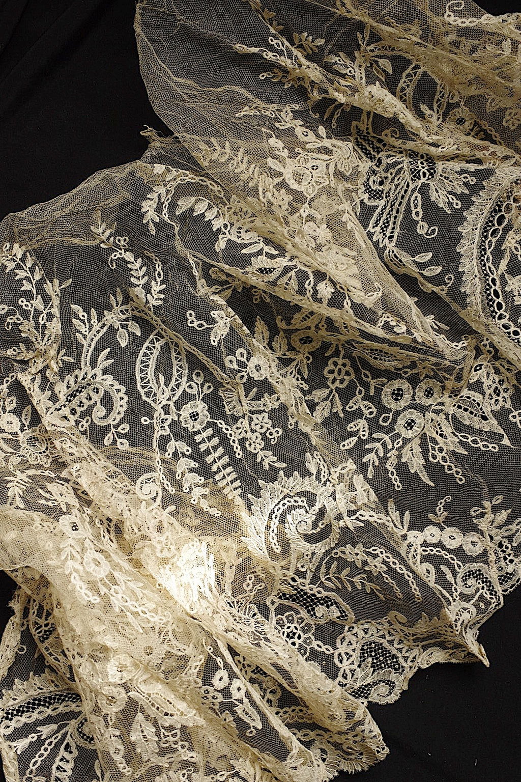 Dentelle ancienne dentelle ancienne 160cm
