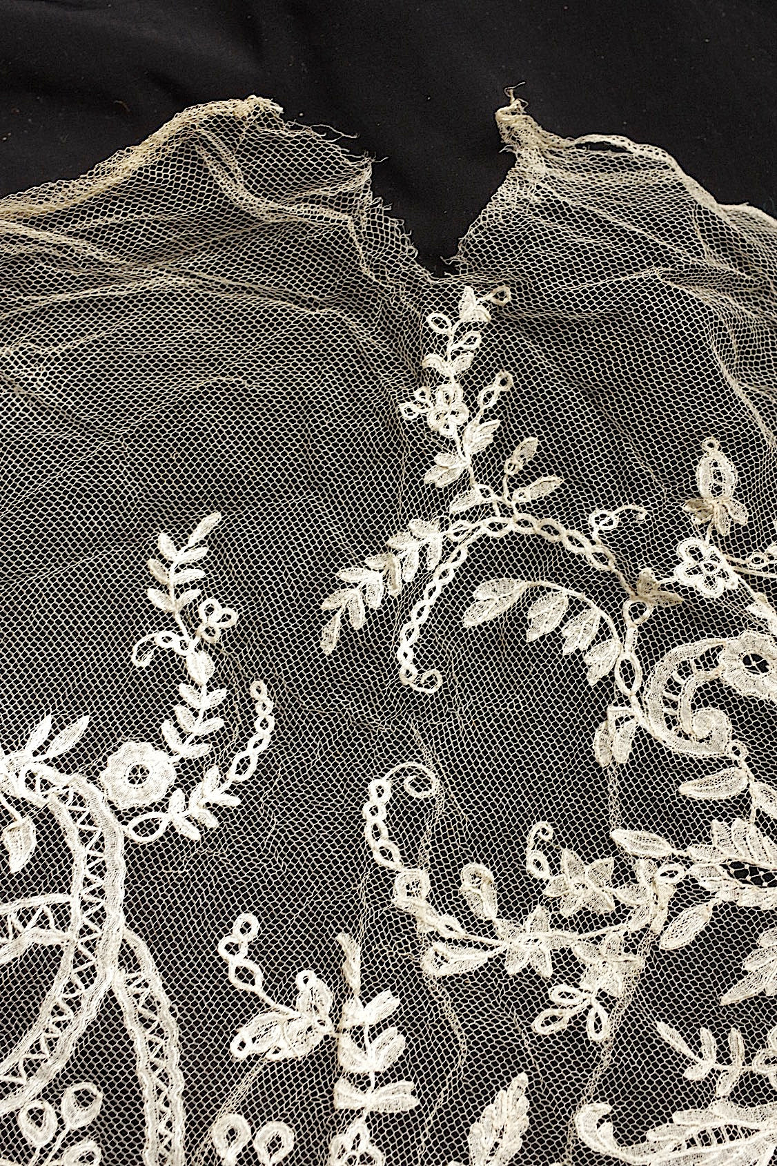 Dentelle ancienne dentelle ancienne 160cm