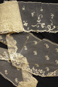 アンティークレース　dentelle ancienne　チュール2本