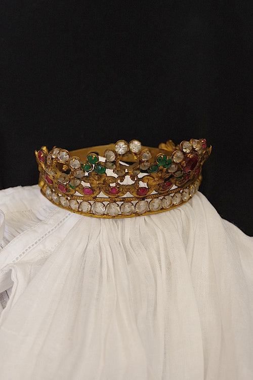 Antique tiara couronne antique small tiara