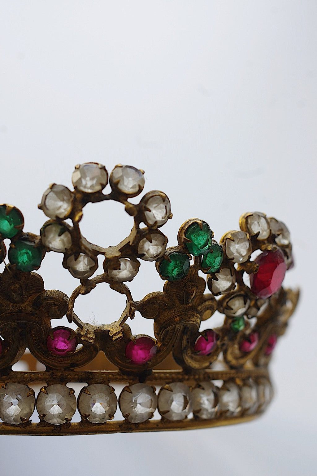 アンティークティアラ　couronne antique 小さめティアラ