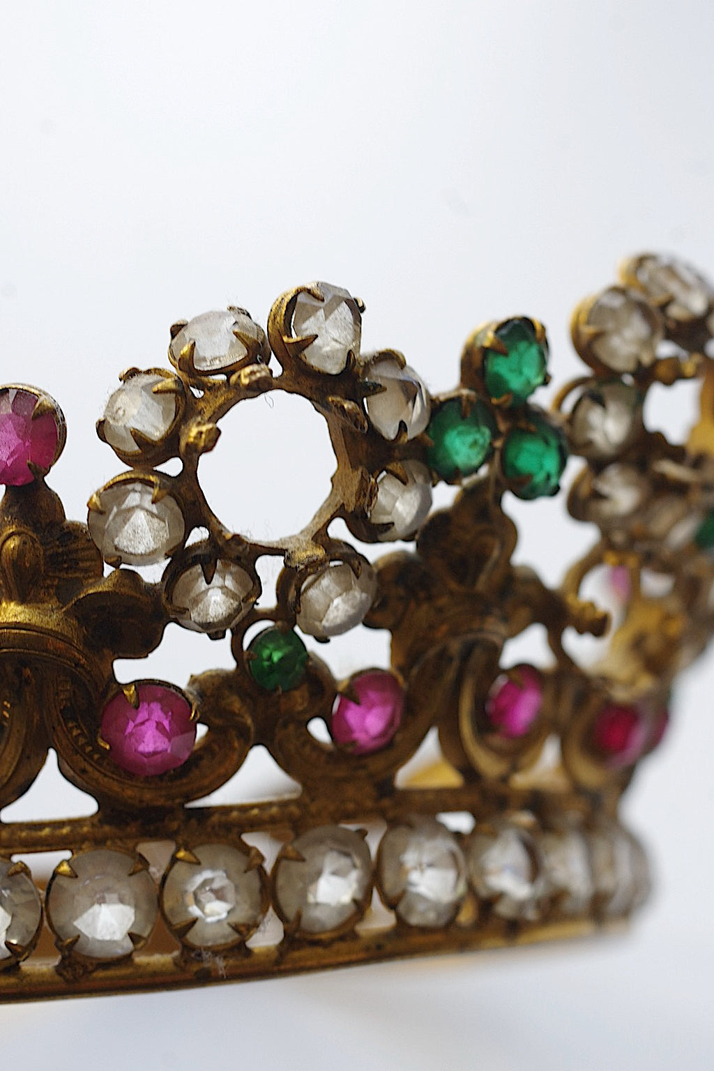 アンティークティアラ　couronne antique 小さめティアラ