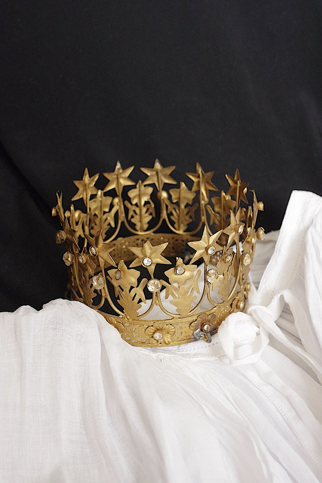 Diadème antique, couronne antique, diamètre 10cm