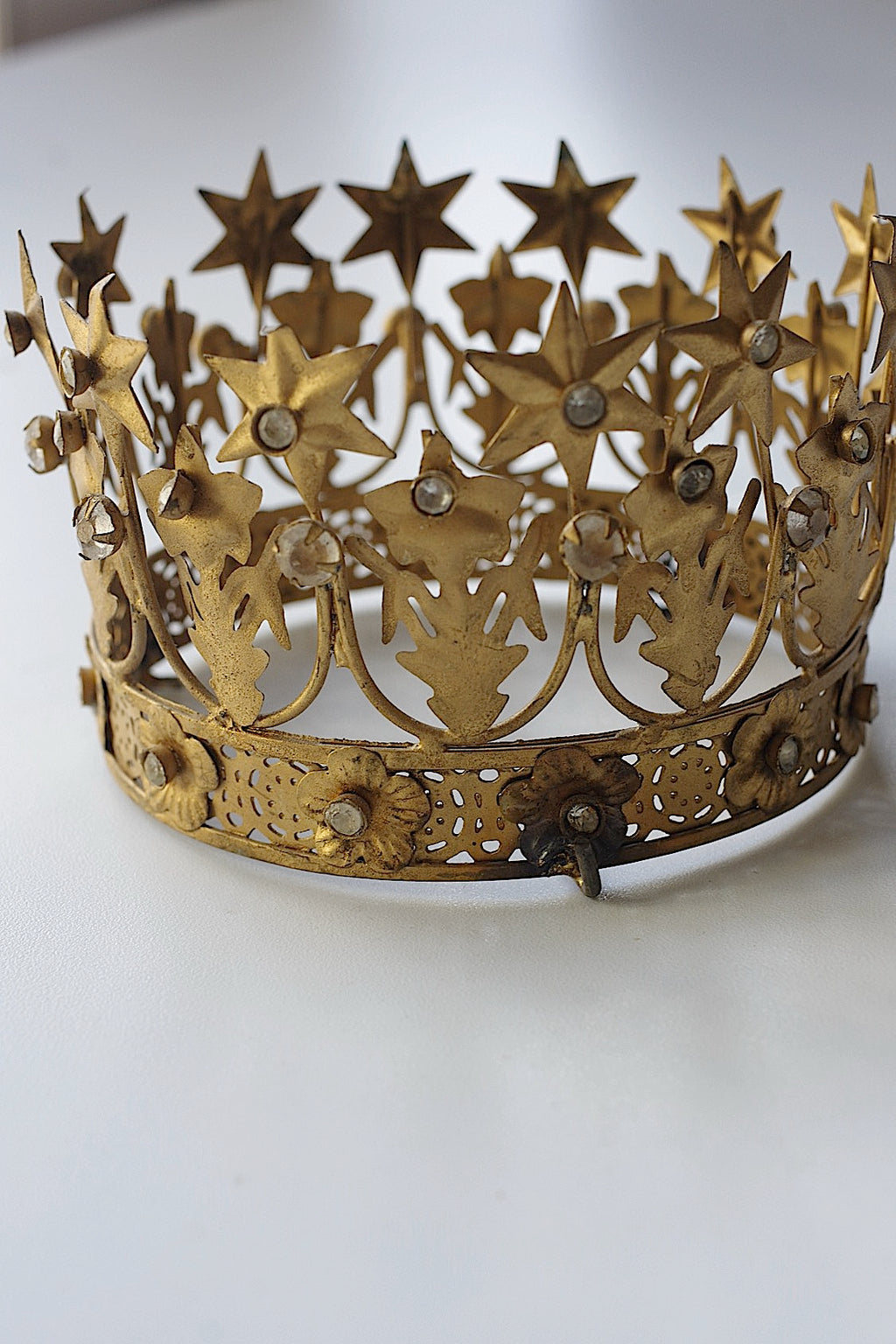 Diadème antique, couronne antique, diamètre 10cm