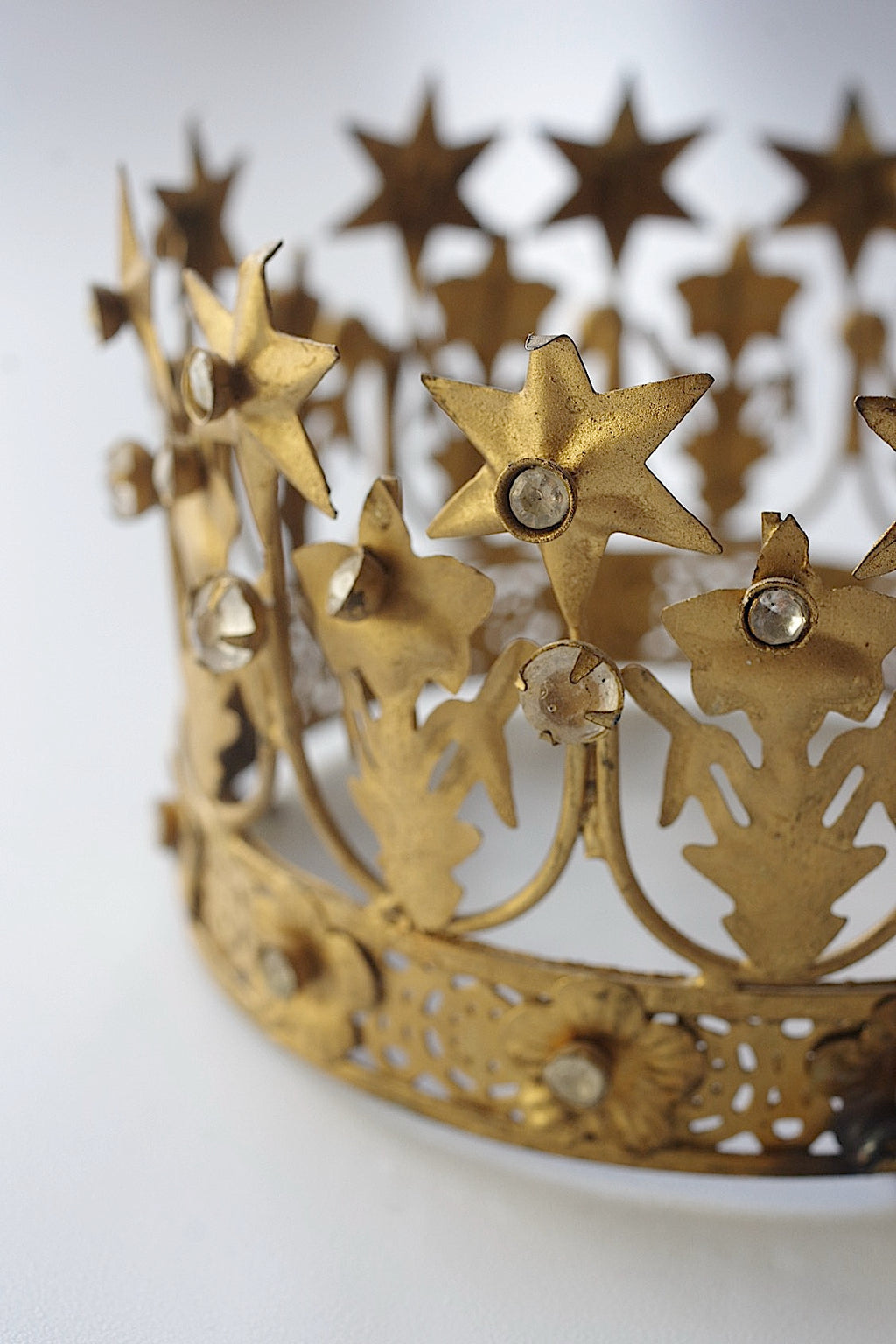Diadème antique, couronne antique, diamètre 10cm