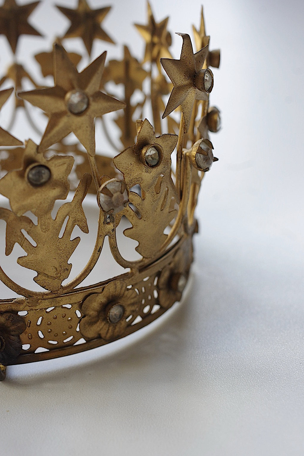 Diadème antique, couronne antique, diamètre 10cm