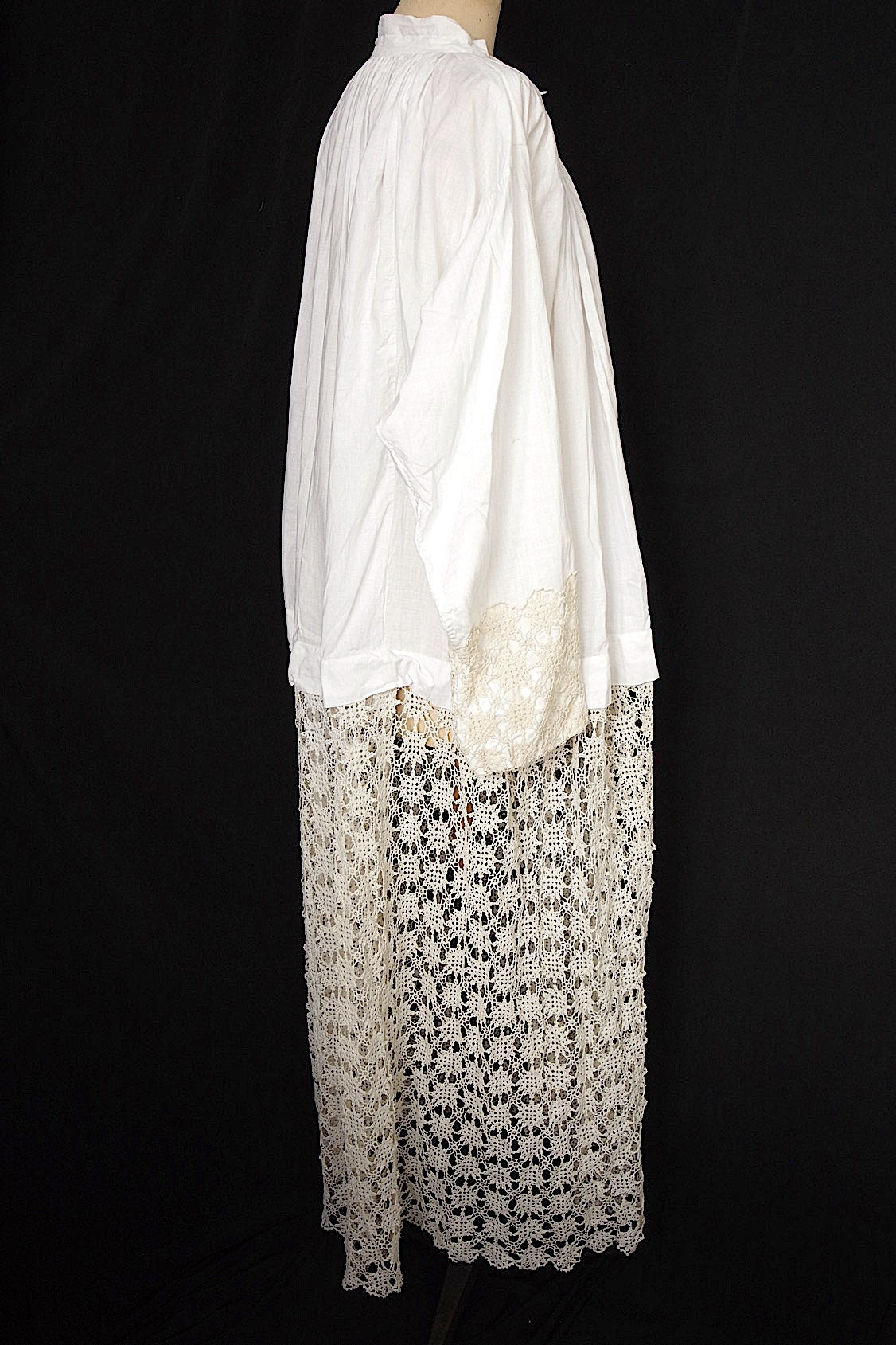 アンティーク教会チュニック　vêtement aube 1