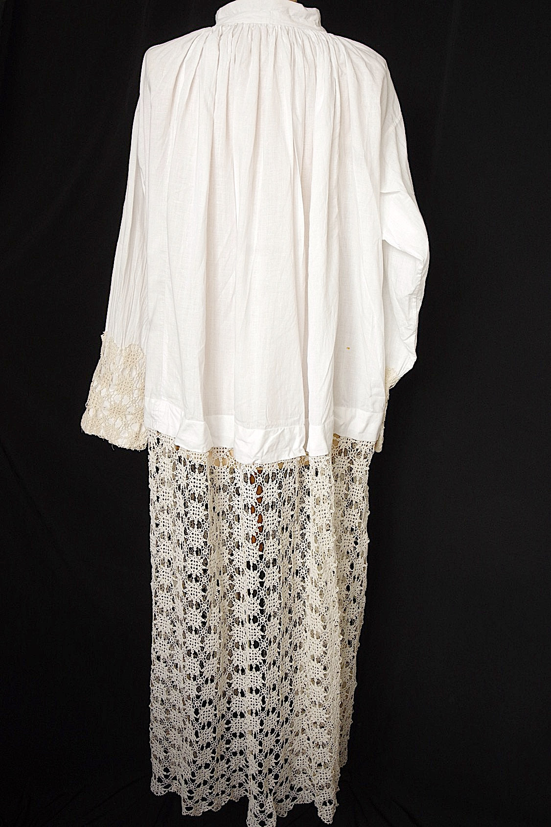 アンティーク教会チュニック　vêtement aube 1