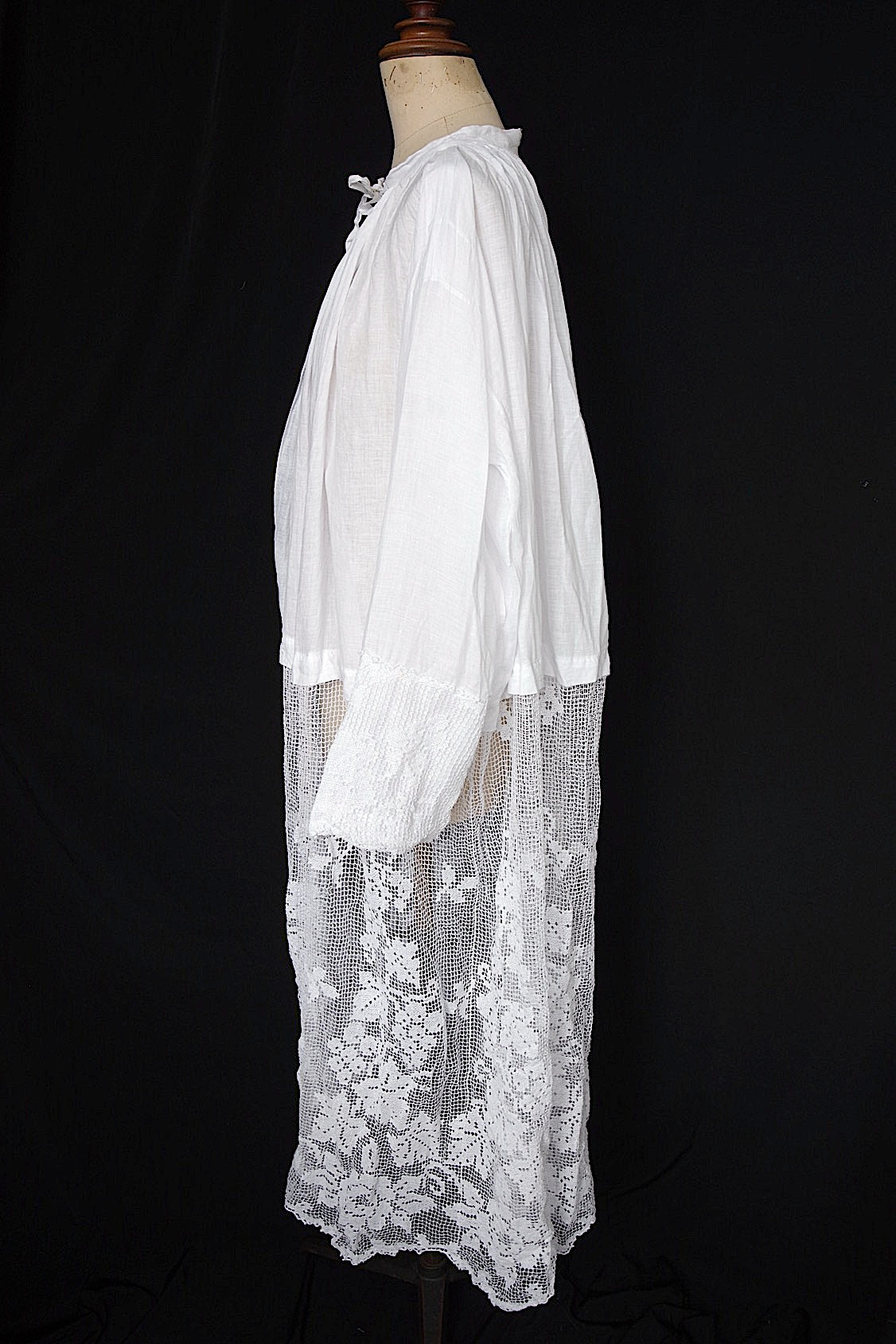 アンティーク教会チュニック　vêtement aube3