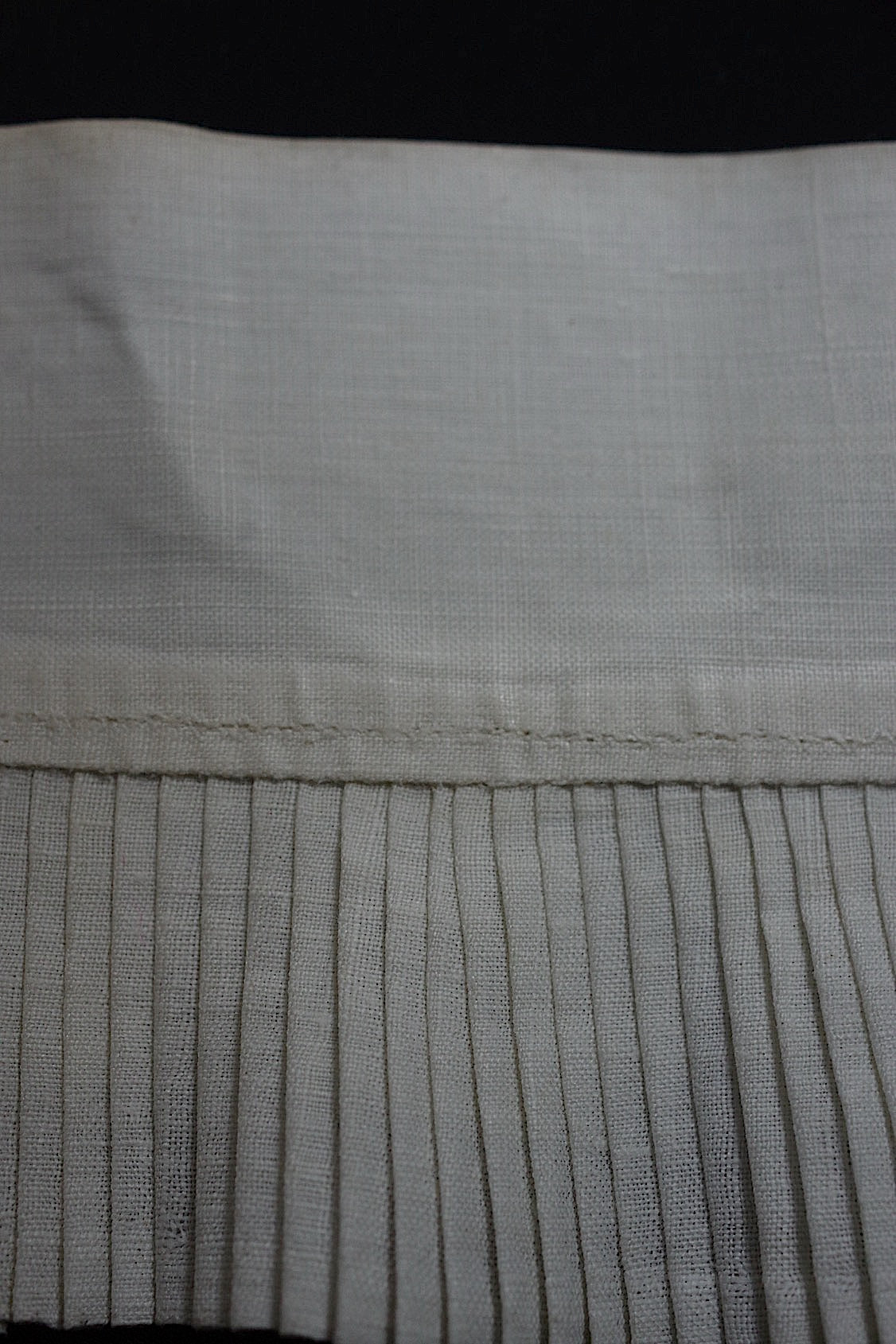 Dentelle antique, dentelle ancienne, lot plissé