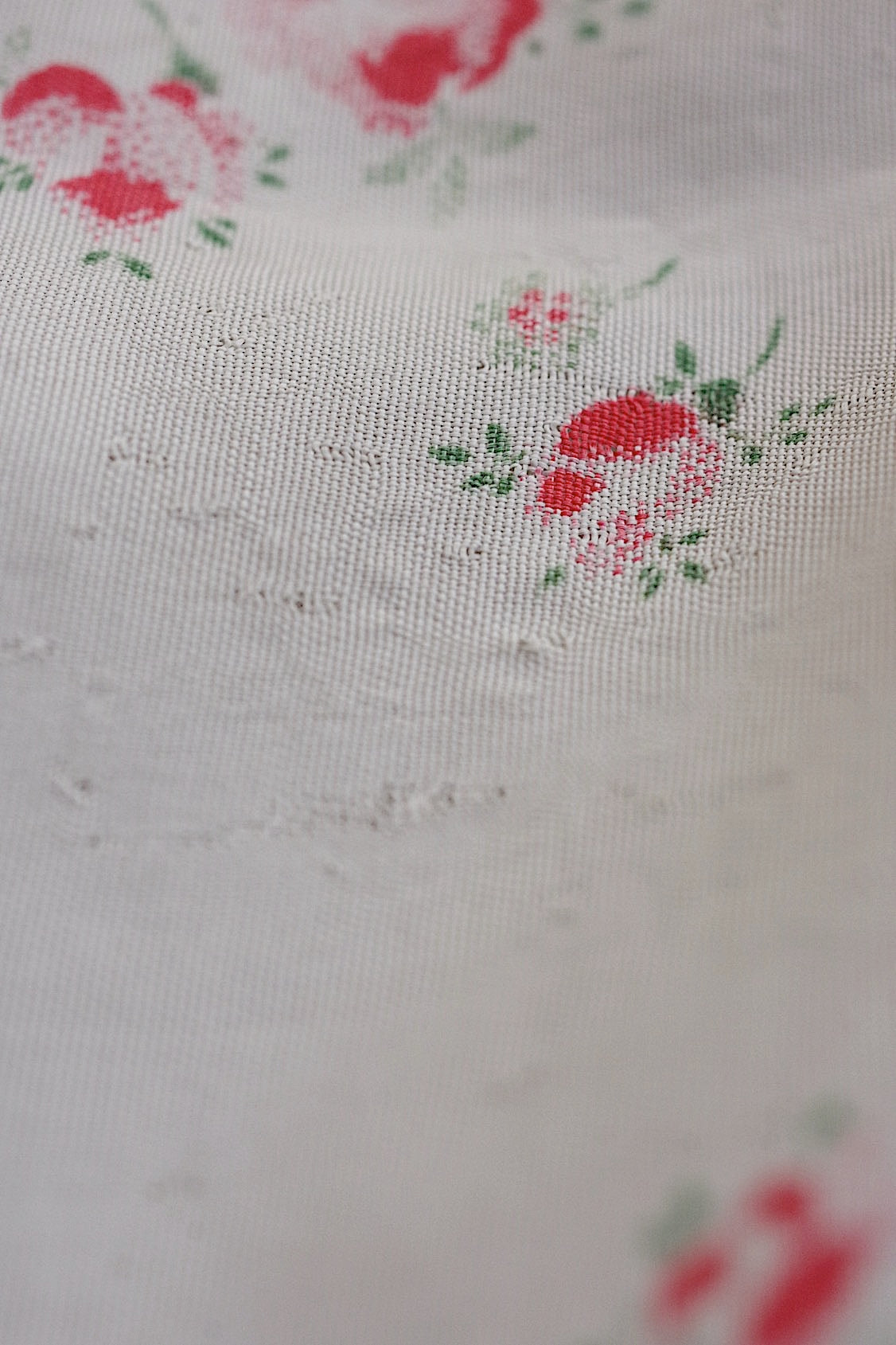 アンティーク生地　tissu ancien 小花生地　ハギレ　素材に　lots1