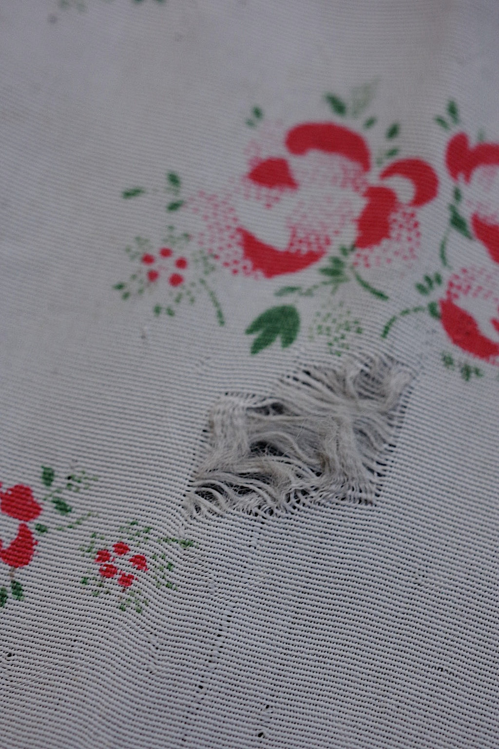 アンティーク生地　tissu ancien 小花生地　ハギレ　素材に　lots1
