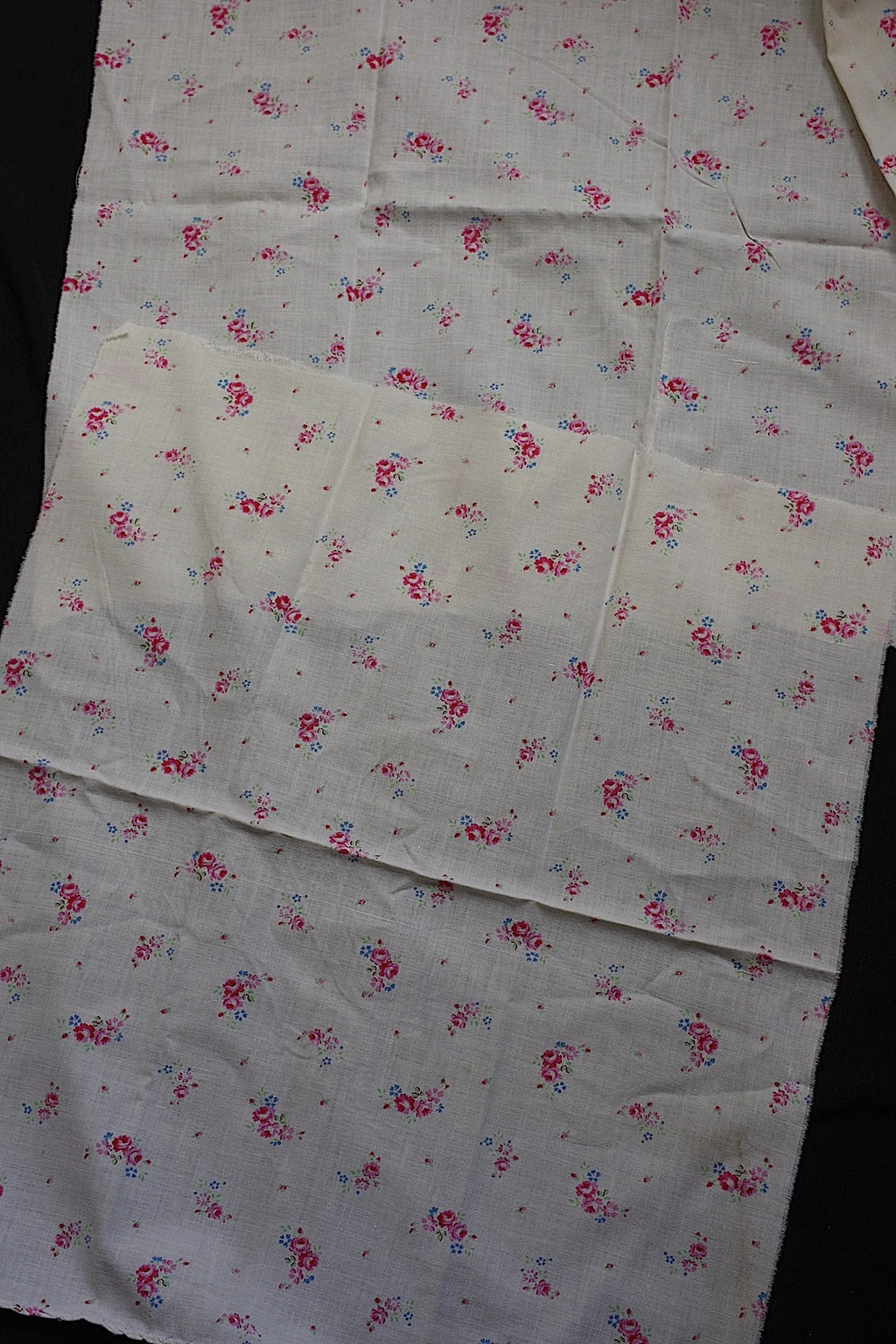 アンティーク生地　tissu ancien 小花生地　ハギレ　素材に　lots2