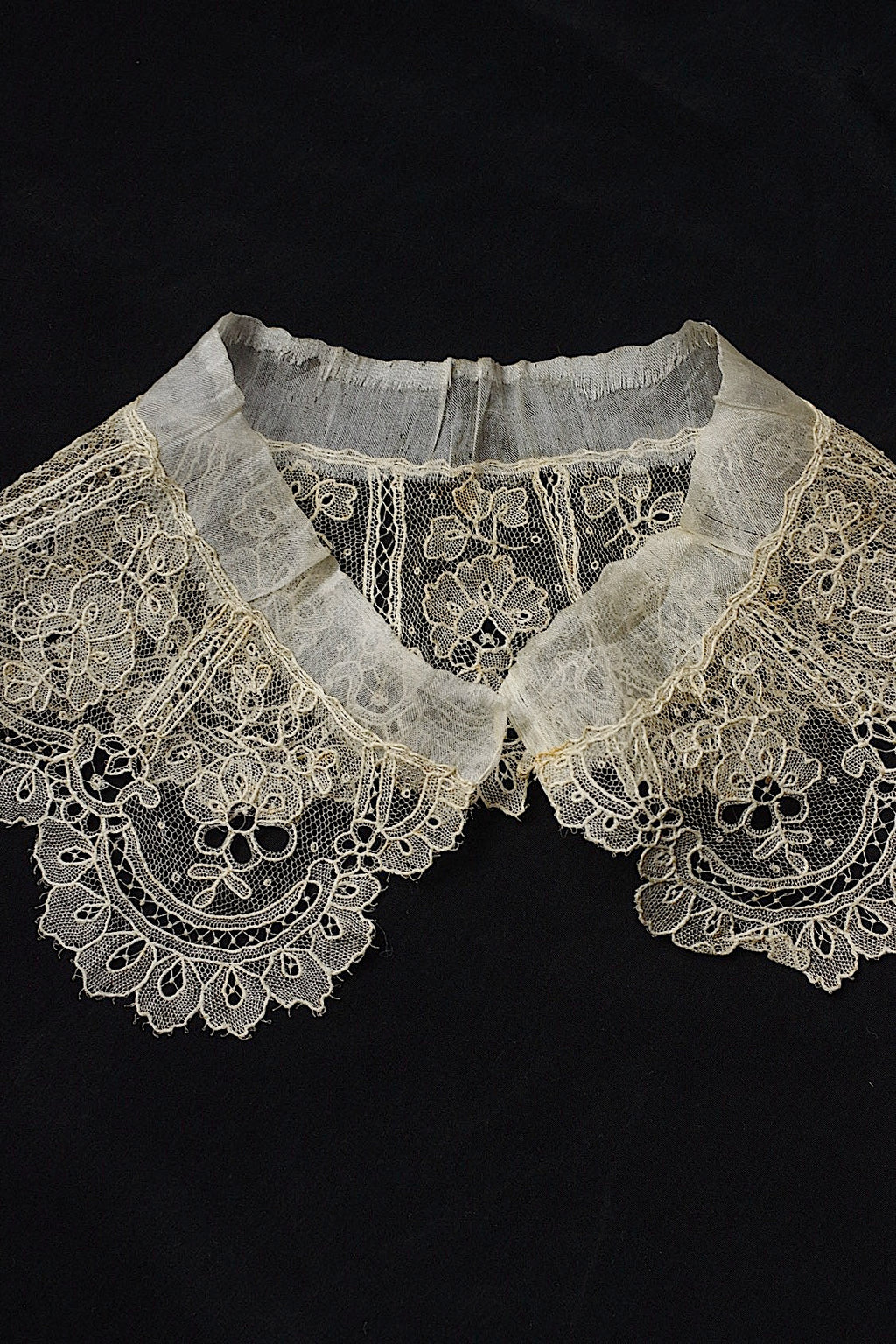 アンティークレーク襟2 dentelle anciennne 　antique lace