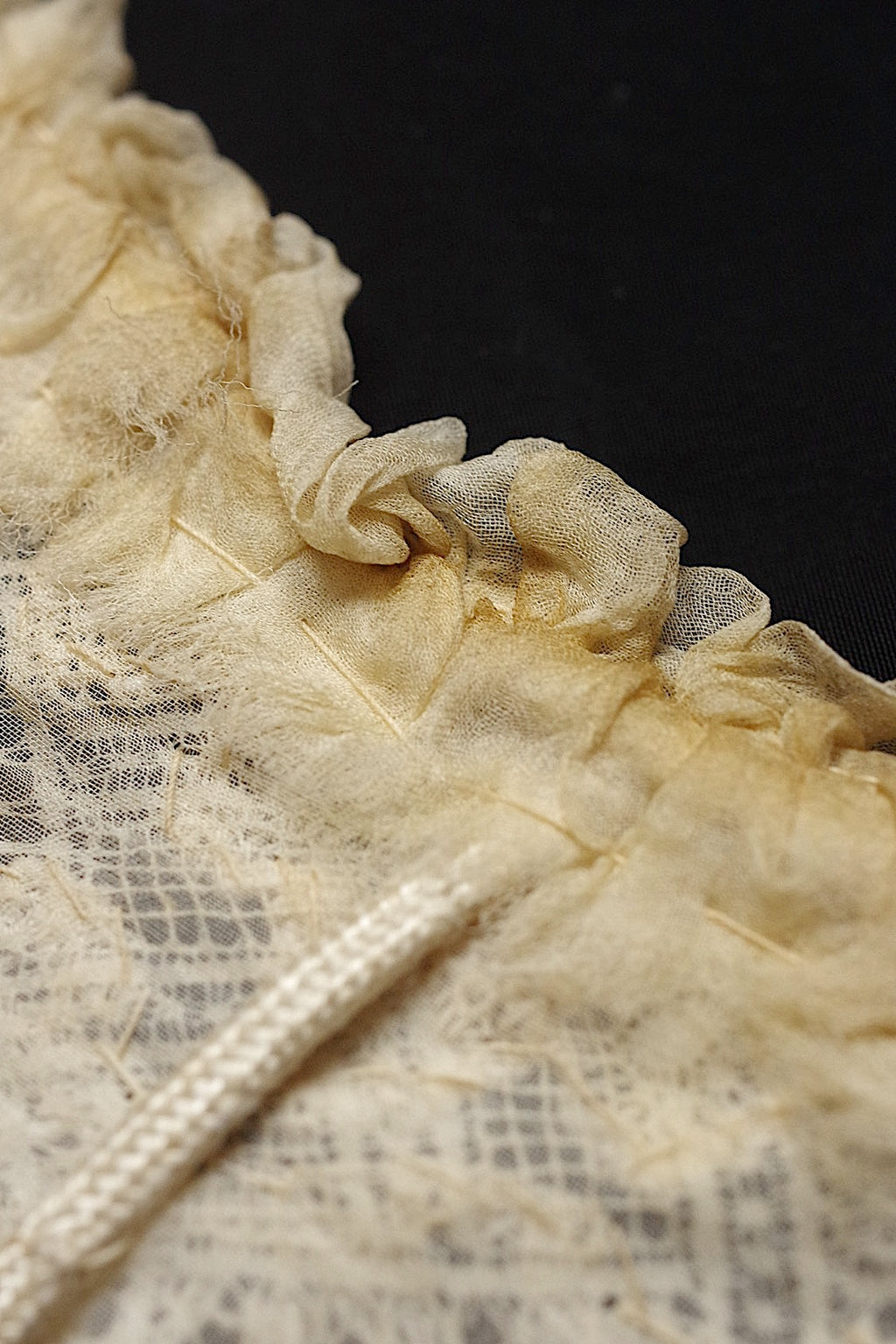 アンティークレーク襟3 dentelle anciennne 　antique Detachable collar