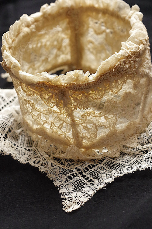 アンティークレーク襟3 dentelle anciennne 　antique Detachable collar