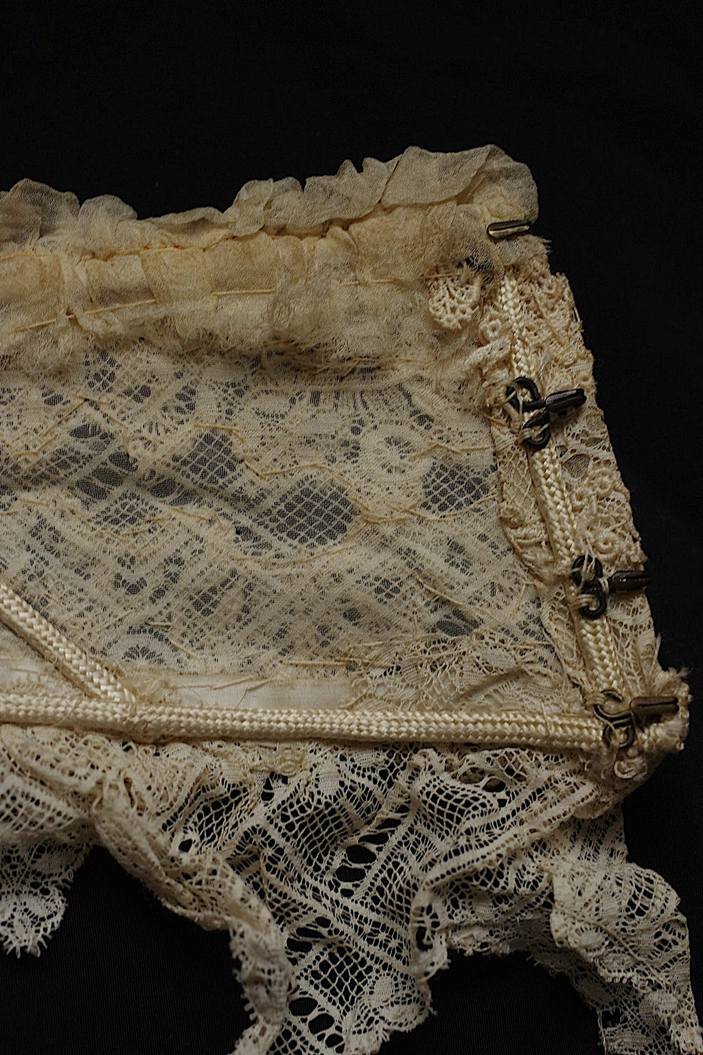 アンティークレーク襟3 dentelle anciennne 　antique Detachable collar
