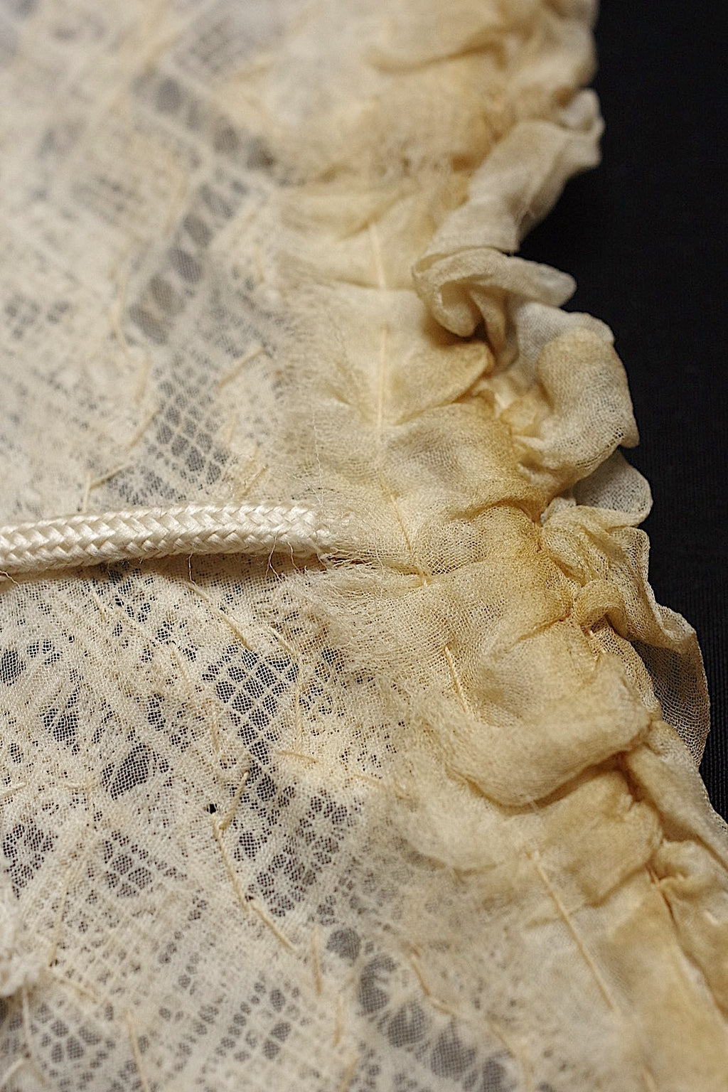 アンティークレーク襟3 dentelle anciennne 　antique Detachable collar