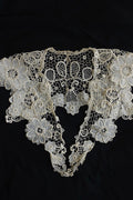 アンティークレーク襟クロシェ5 dentelle anciennne 　antique Detachable collar