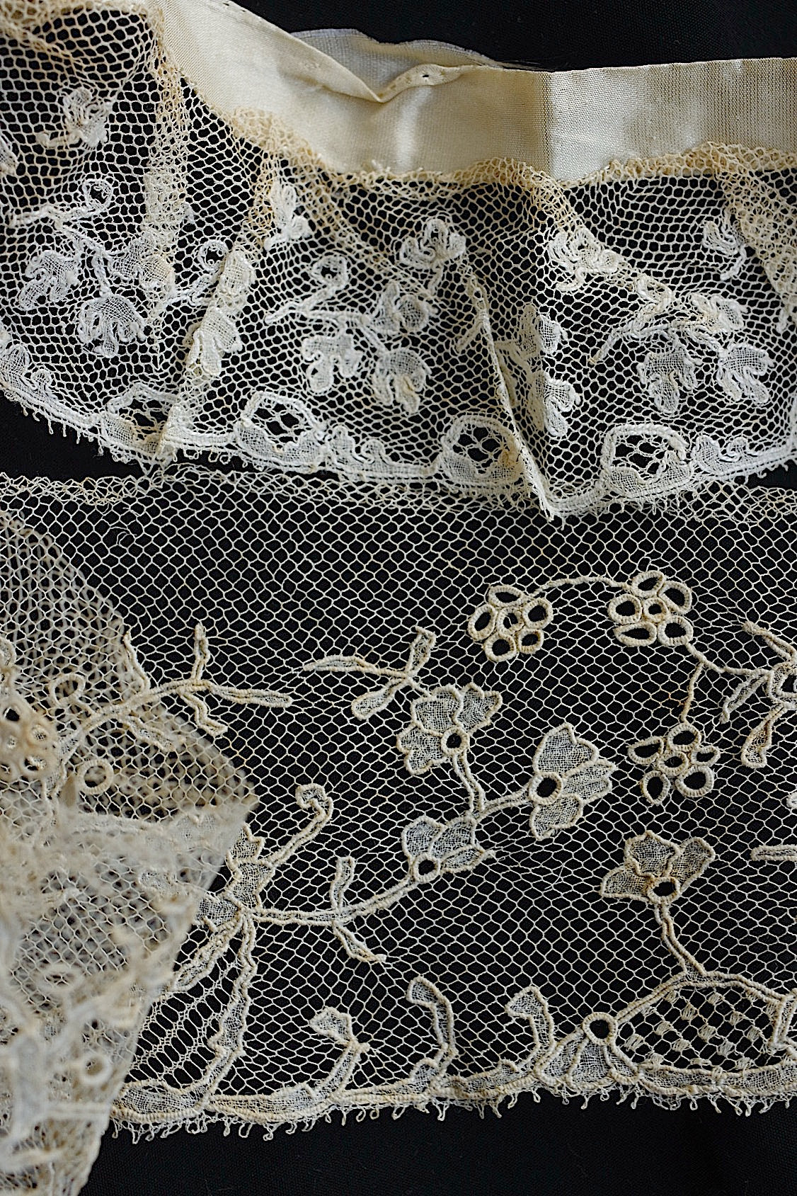 アンティークレース　dentelle ancienne ２種