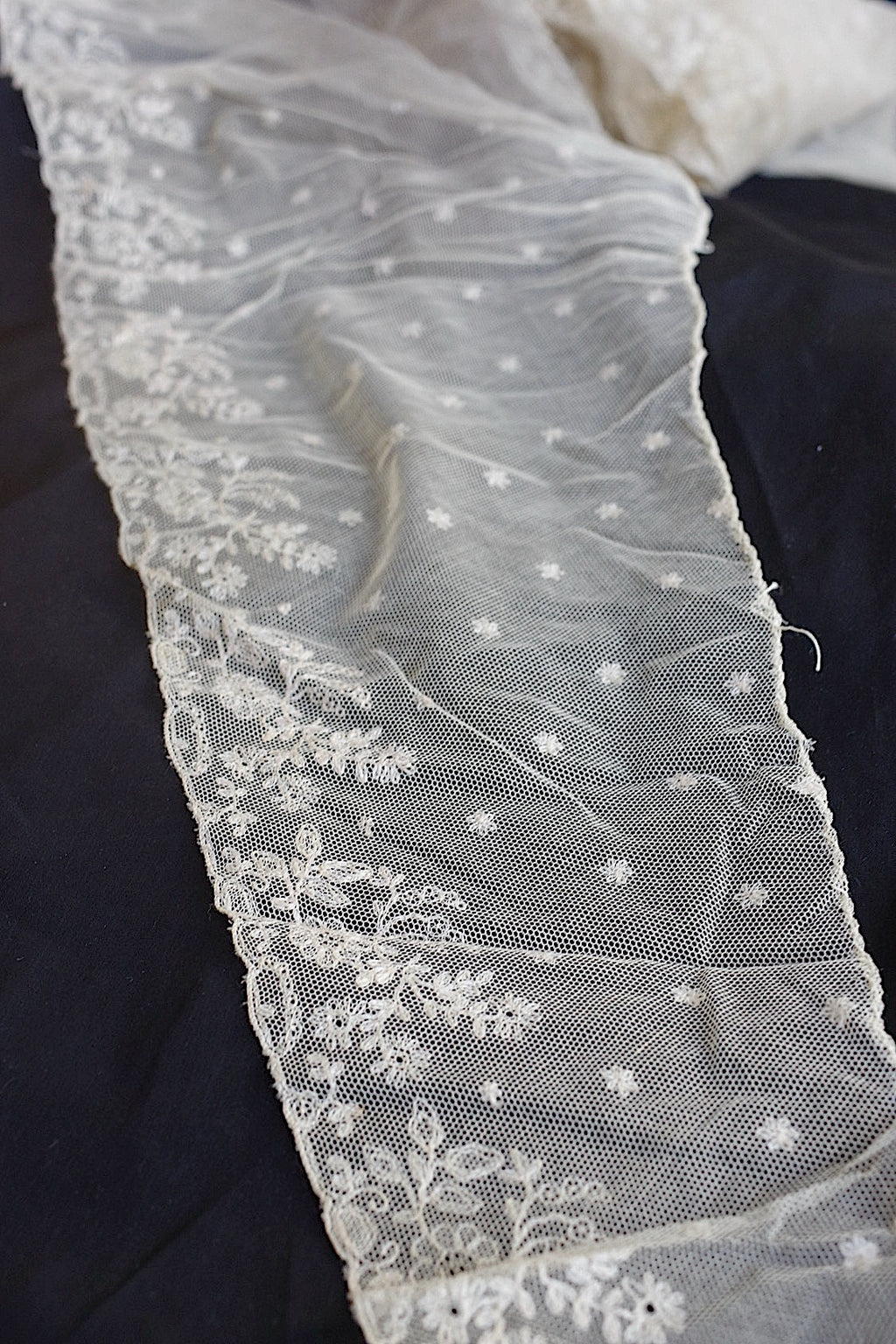 アンティークレース　dentelle ancienne チュールレース