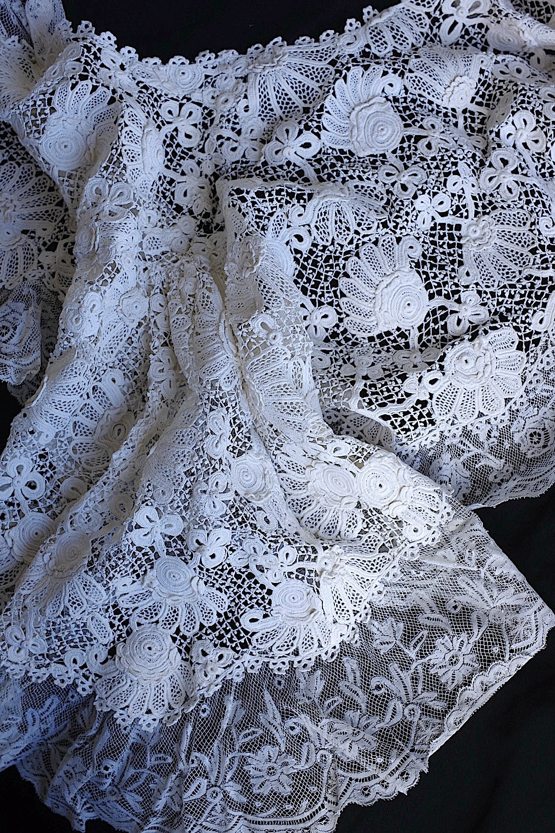 アンティーククロシェボレロ　vêtement antique