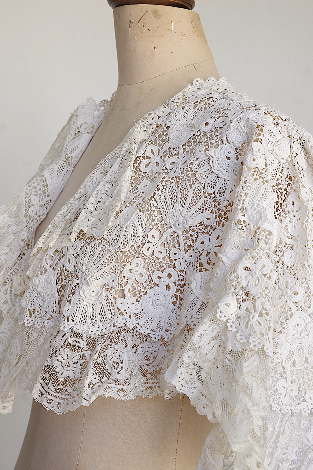 アンティーククロシェボレロ　vêtement antique