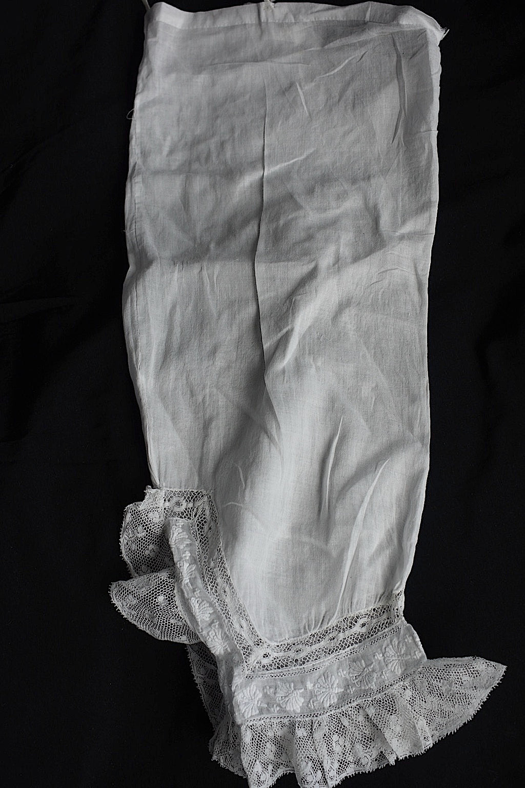 アンティークレース　dentelle ancienne レース装飾袖　３枚