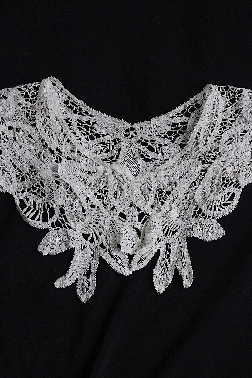 アンティークレーク襟　dentelle anciennne 　antique Detachable collar　1