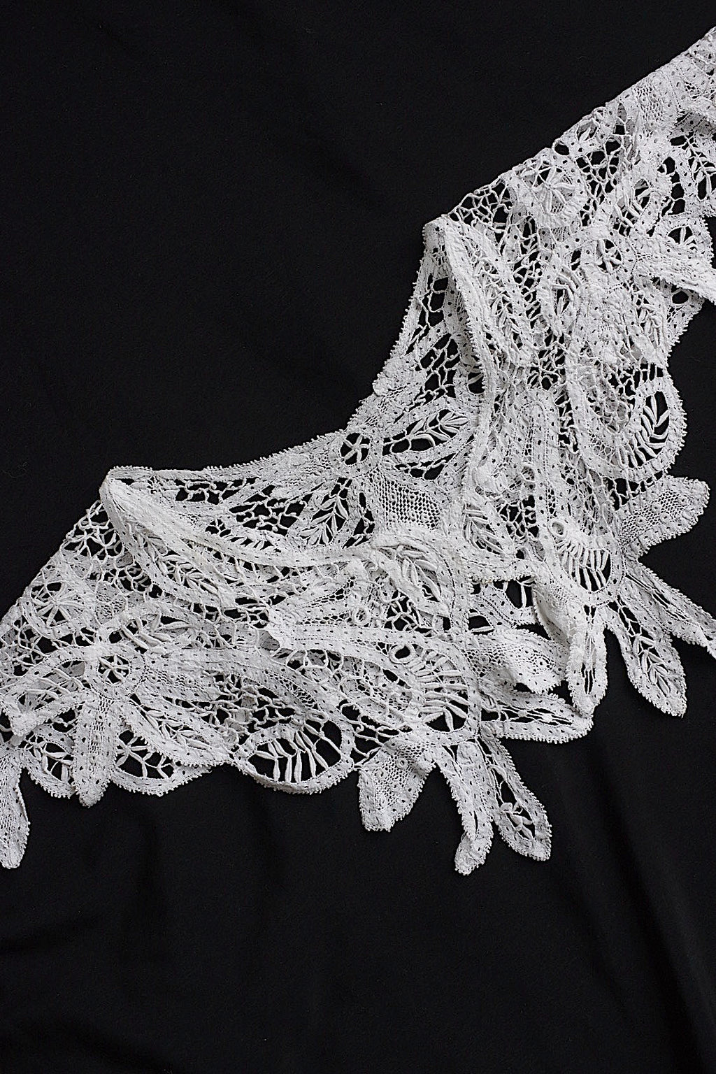 アンティークレーク襟　dentelle anciennne 　antique Detachable collar　1
