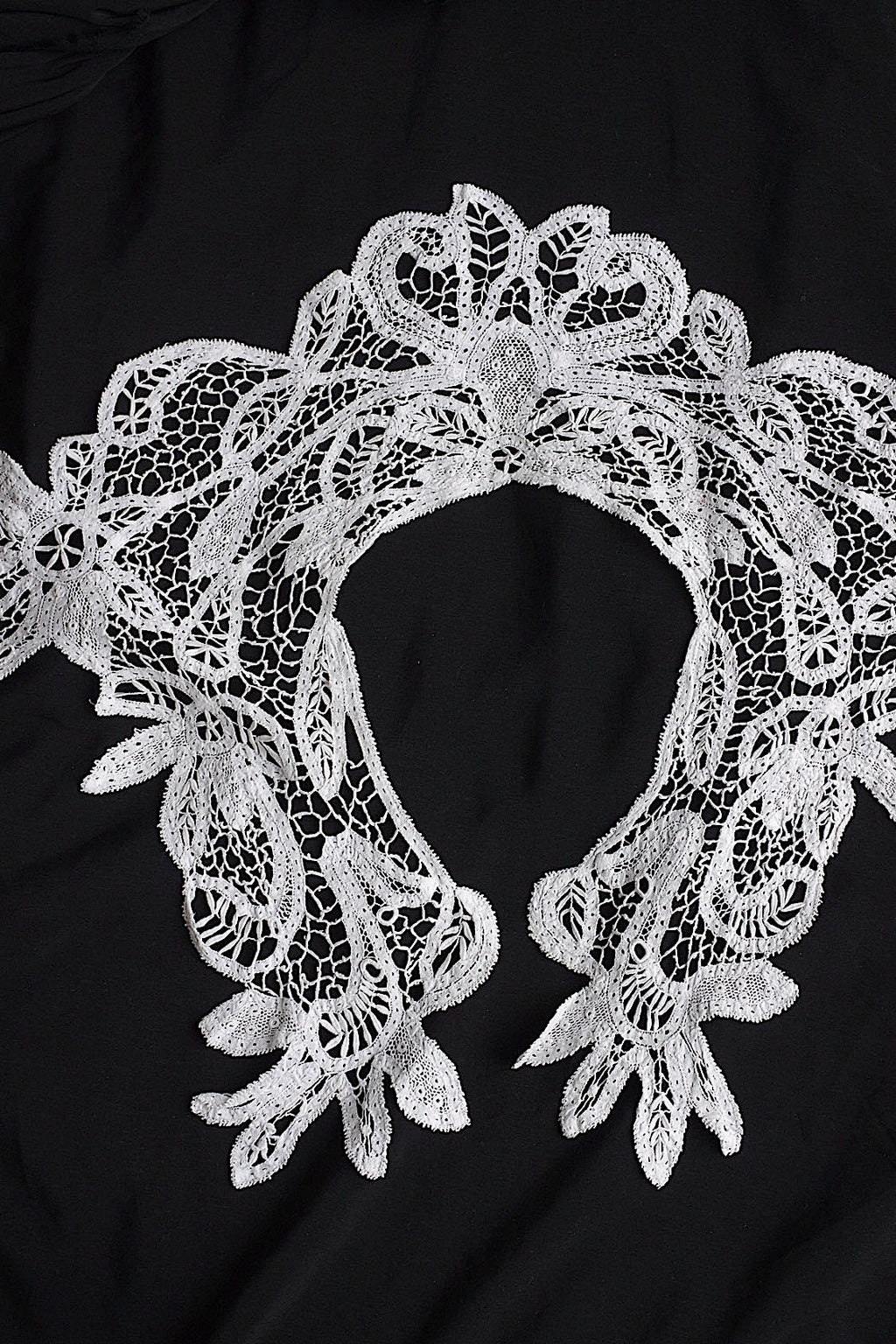 アンティークレーク襟　dentelle anciennne 　antique Detachable collar　1