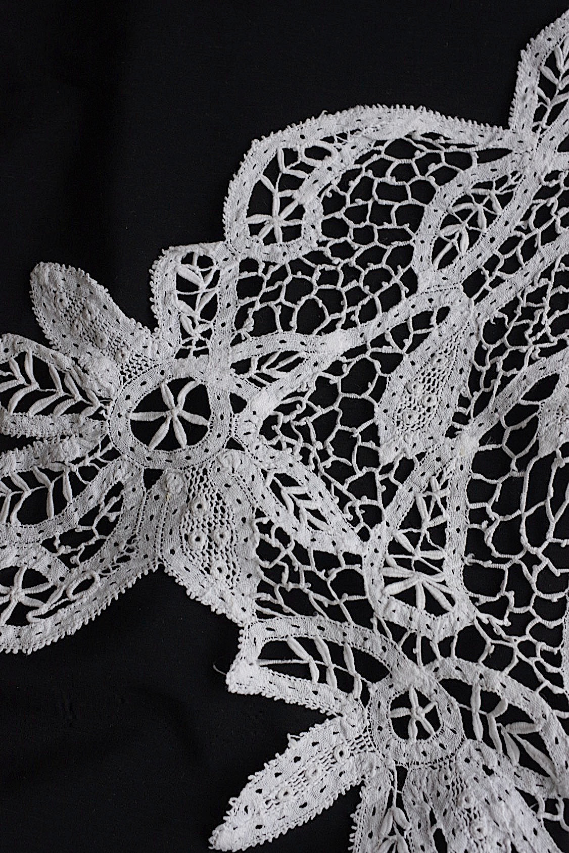 アンティークレーク襟　dentelle anciennne 　antique Detachable collar　1