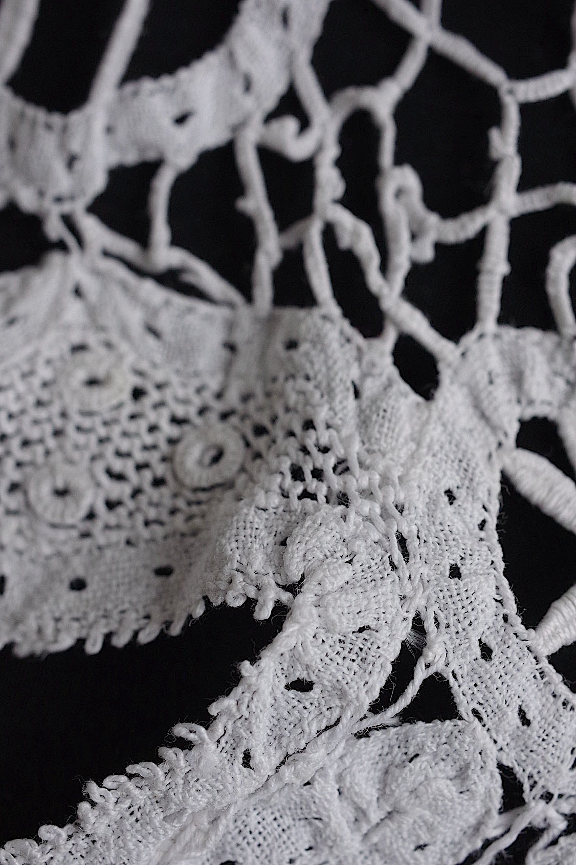 アンティークレーク襟　dentelle anciennne 　antique Detachable collar　1