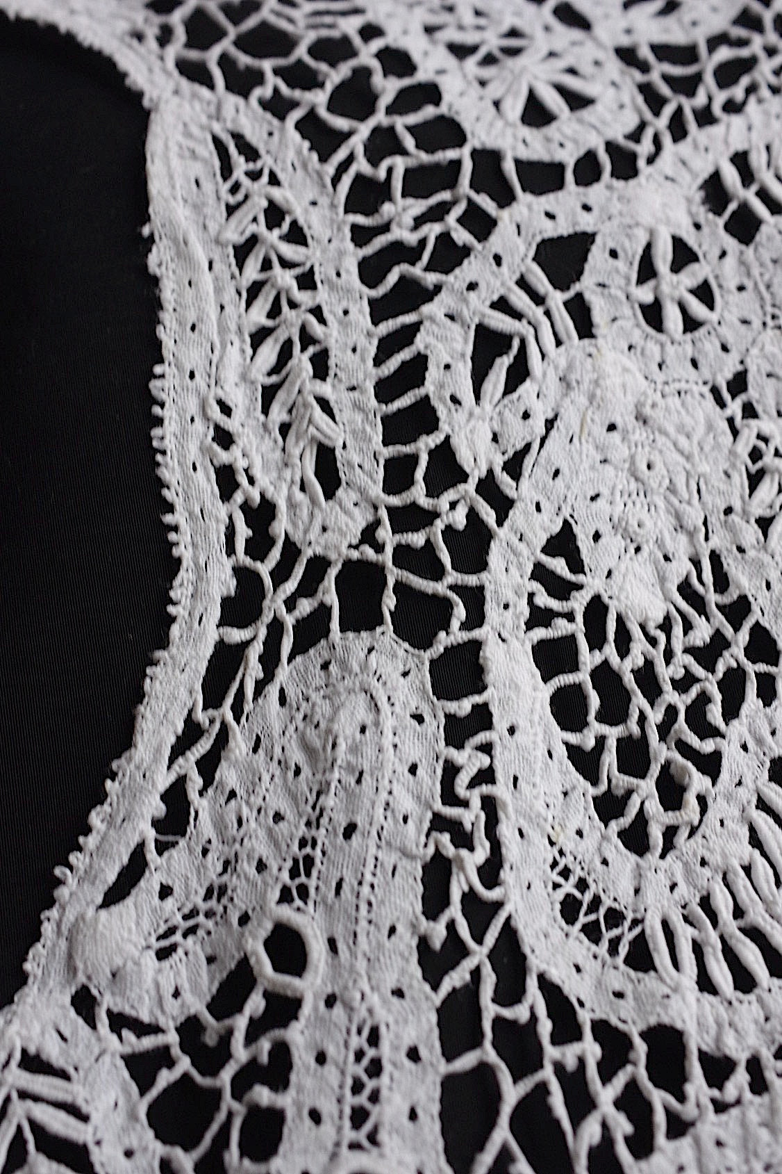 アンティークレーク襟　dentelle anciennne 　antique Detachable collar　1