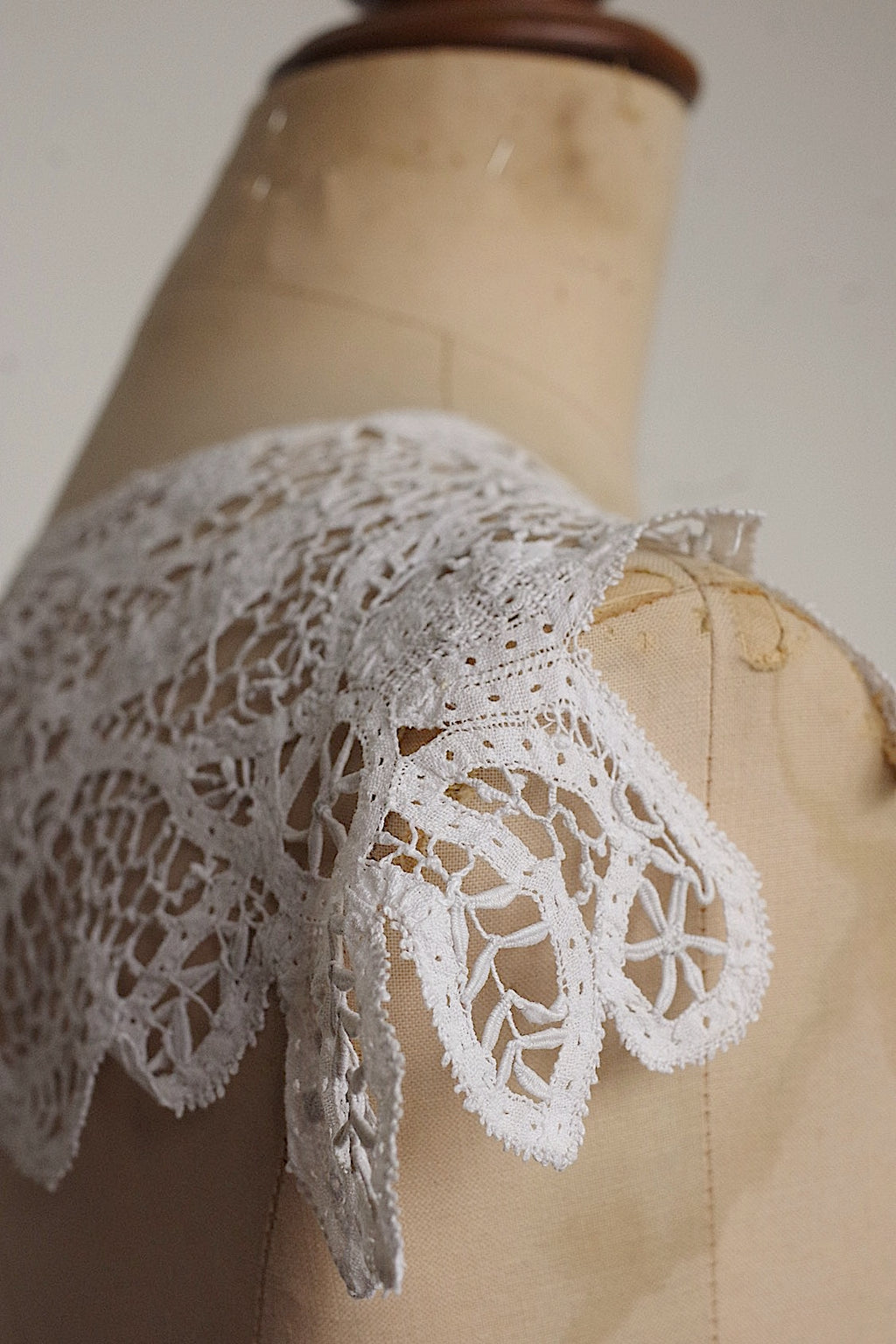 アンティークレーク襟　dentelle anciennne 　antique Detachable collar　1