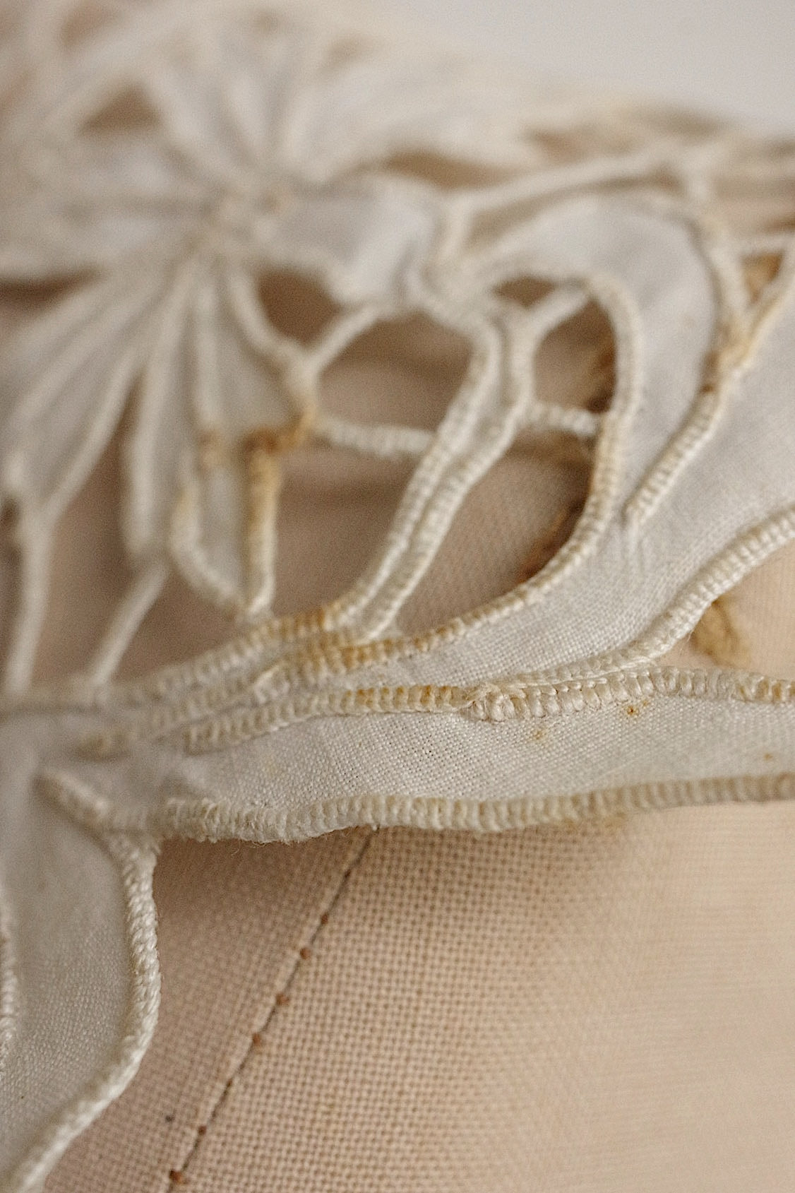 アンティークレーク襟　dentelle anciennne 　antique Detachable collar　2