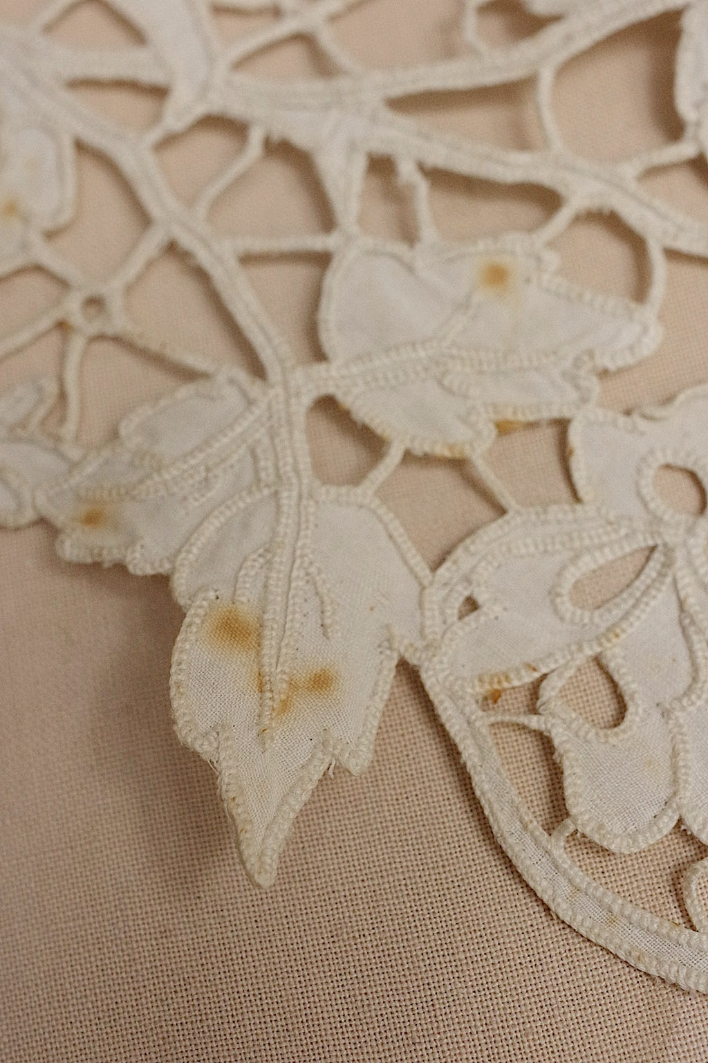 アンティークレーク襟　dentelle anciennne 　antique Detachable collar　2
