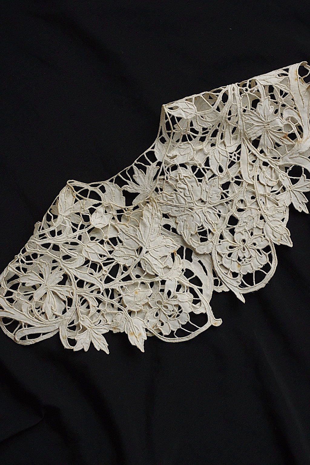 アンティークレーク襟　dentelle anciennne 　antique Detachable collar　2