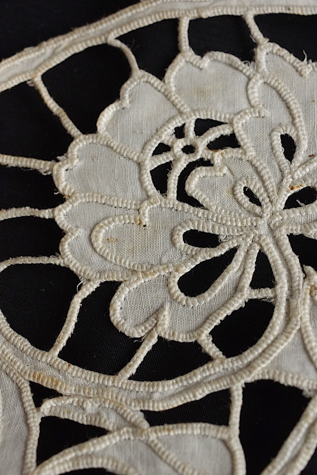 アンティークレーク襟　dentelle anciennne 　antique Detachable collar　2