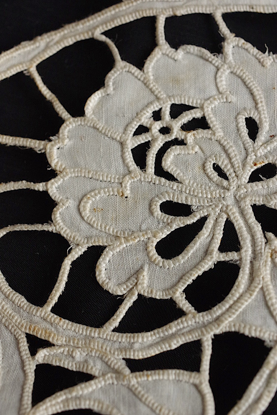 アンティークレーク襟　dentelle anciennne 　antique Detachable collar　2