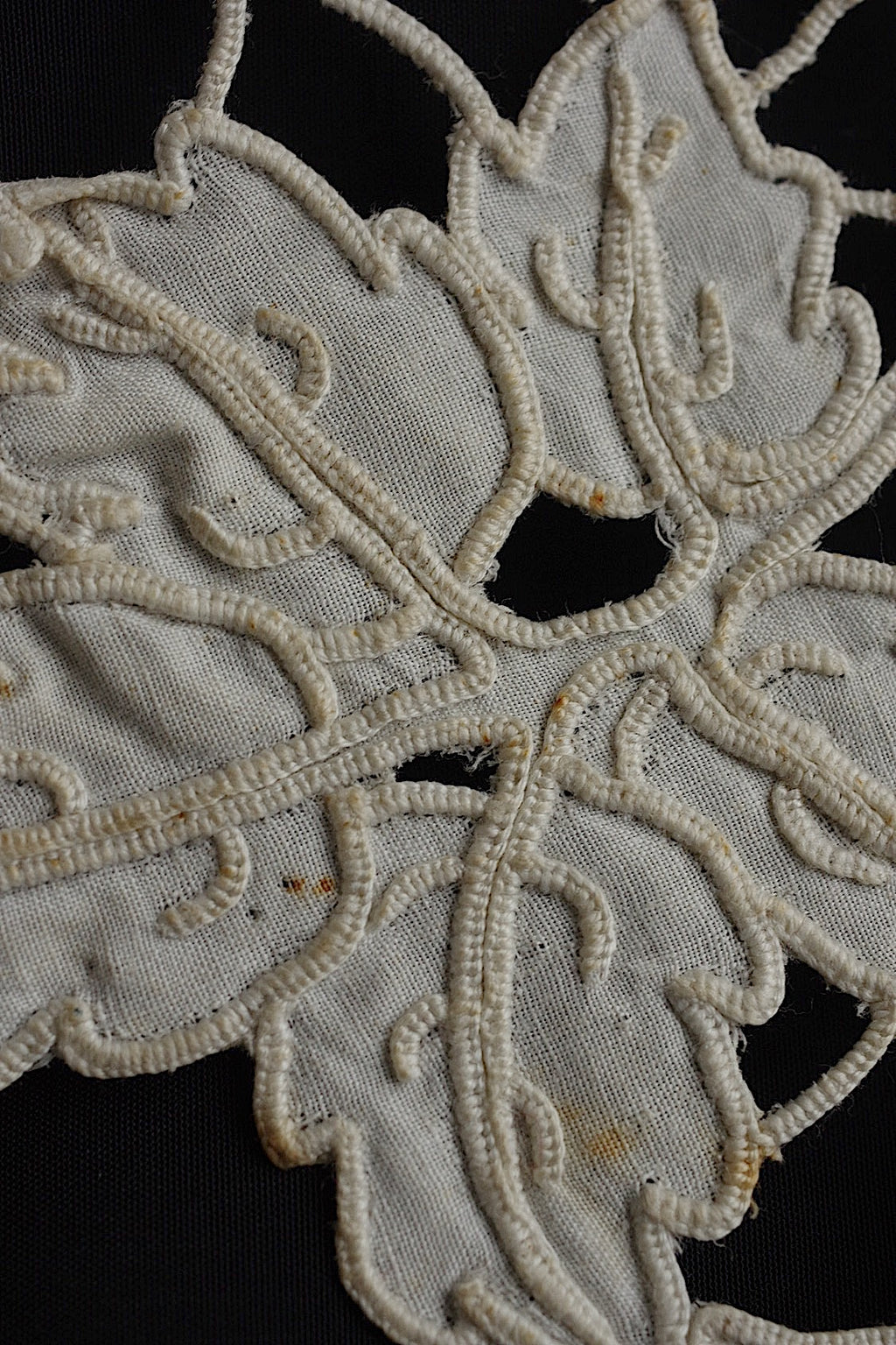 アンティークレーク襟　dentelle anciennne 　antique Detachable collar　2