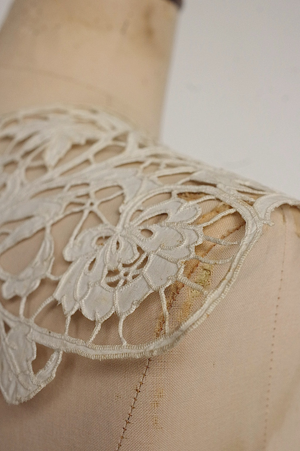 アンティークレーク襟　dentelle anciennne 　antique Detachable collar　2