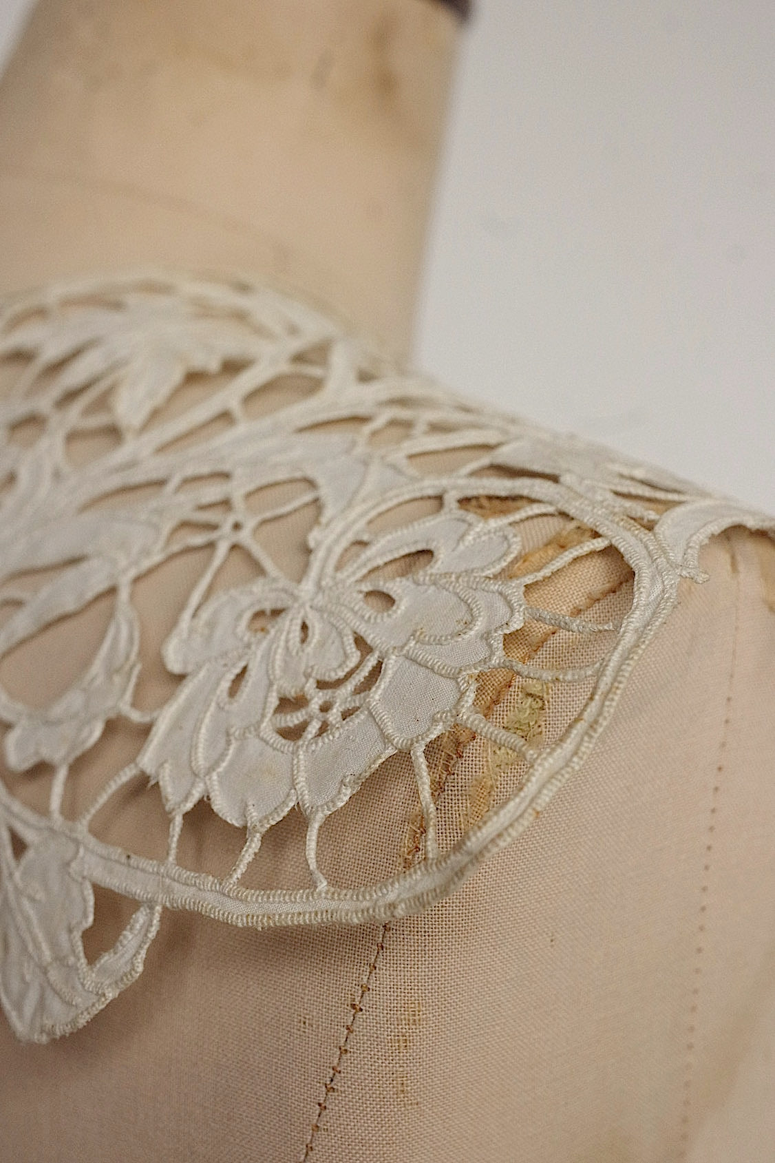 アンティークレーク襟　dentelle anciennne 　antique Detachable collar　2