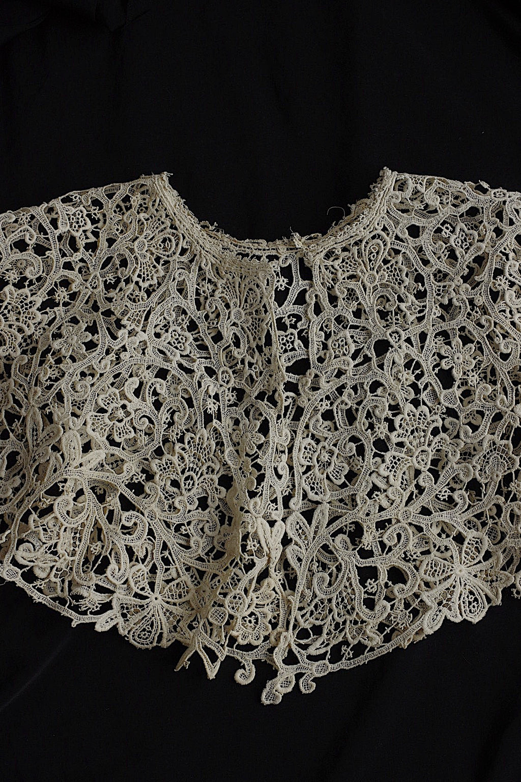 アンティークレーク襟　dentelle anciennne 　antique Detachable collar　3
